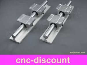 CNC Set 16x 1300mm 2x Linearführung 4x Linearwagen Linear Guide Rail 3D Fräse ro - Bild 1 von 3
