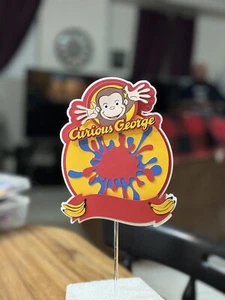 Curious George Cake Topper Custom - Picture 1 of 3