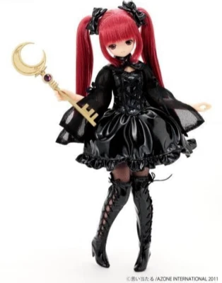 Muñeca AZONE Pureneemo ExCute Majokko Lien Little Witch of Moon Lien 1/6 Foto 1 de 4