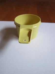 De Colección Tupperware Cosecha Oro Repuesto 3/4 Taza SOLO Medición Apilamiento Anidación - Imagen 1 de 12