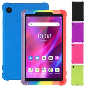 Soft Silicone Anti Drop Protective Case Fits Lenovo Tab M7 3rd Gen TB-7306F 7in - Picture 1 of 23