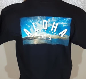 T&C Town & Country Surf Designs Herren Schwarz Kurzarm T-Shirt M/Medium NEU! - Bild 1 von 3