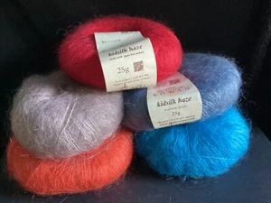 5 Balls Asst. Rowan “Kidsilk Haze” - Superkid Mohair & Silk - Picture 1 of 1