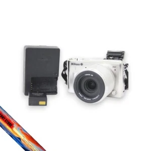 Nikon 1 AW1 14.2MP Compact Digital Camera Silver NIKKOR AW 11-27.5mm Lens Tested - Picture 1 of 5