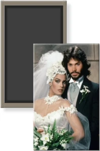Days of Our Lives Bo Hope Brady Wedding Fridge Refrigerator Magnet 2 x 3 Rigid - Picture 1 of 3