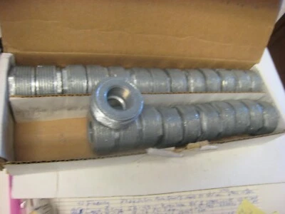 Фитинг электрического короба резьбовая уменьшающая втулка 1-1/4 дюйма x 1/2 дюйма ARLINGTON 525 - Изображение 1 из 4