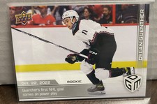 Dylan Guenther #6 22-23 Upper Deck Game Dated Moments Limited to 1199 IN STOCK