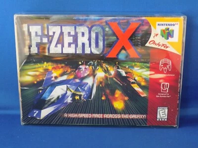 Nintendo 64 N64 F-ZERO X - (1998) Authentic Box, Game & Manual Complete - Image 1 of 4