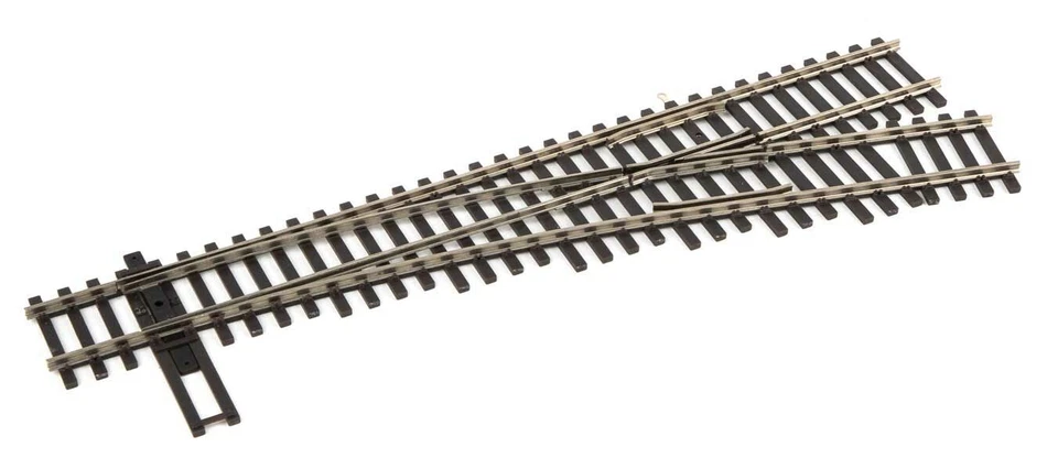 Walthers 948-10014 Code 100 Track DCC-Friendly #4 Turnout - Right Hand HO Scale - Image 1 of 1