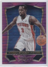 2013-14 Panini Select Purple Prizm /99 Rodney Stuckey #47