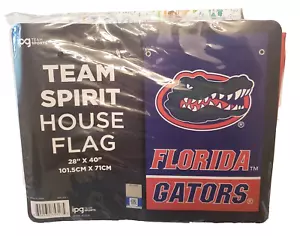 University of Florida Gators - Team Spirit 28" x 40" House Flag. NIP - Picture 1 of 2
