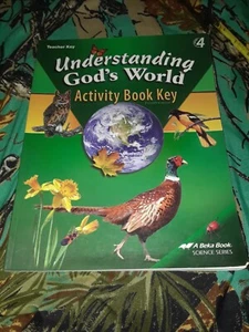 Abeka Understanding Gods World Activity Book Key - Picture 1 of 3