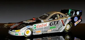 1:64-Action-John Force-Castrol Gtx/Elvis 25th Anniversary 2002 Mustang Funny Car - Picture 1 of 4