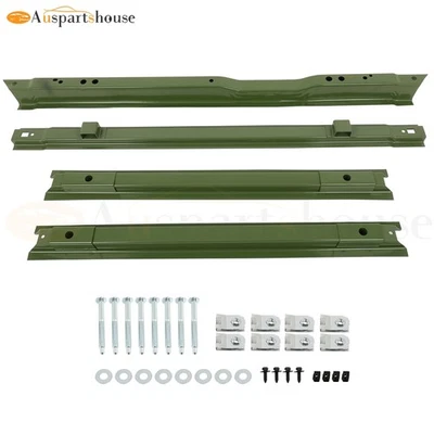 Smooth Rail Truck Bed Crossmember Short X4 For 99-18 Ford F-250 F-350 Super Duty Foto 1 de 4