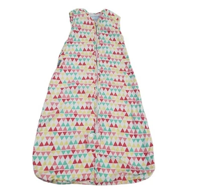 Grobag Saco de Dormir Unisex Multicolor 6-18 Meses Algodón Geométrico Cremallera Completa 32" Foto 1 de 4