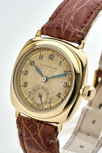 Rolex Oyster 9K Gold ‘1937’ Gents Ref 2949 Vintage Cushion Watch, 30mm, Serviced - Picture 1 of 24
