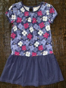 Gymboree Dress Size 10 Girl’s Blue Floral - Picture 1 of 3