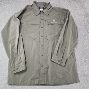Patagonia Shirt Mens XL Green Sol Patrol Long Sleeve Fishing Vented 54251F6 - Picture 1 of 10
