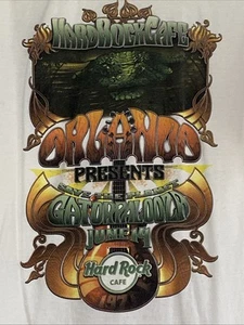 Vintage Hard Rock Cafe Shirt Mens XL Orlando Logo Tourist Souvenir Gatorpalooza - Picture 1 of 7