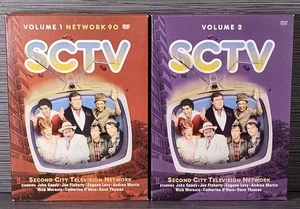 SCTV Second City TV Volumes 1 & 2 Network 90 (5 DVD Sets) Slip Cases & Booklets - Picture 1 of 10