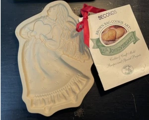 Keksform braun Tasche Vintage Engel - Bild 1 von 1