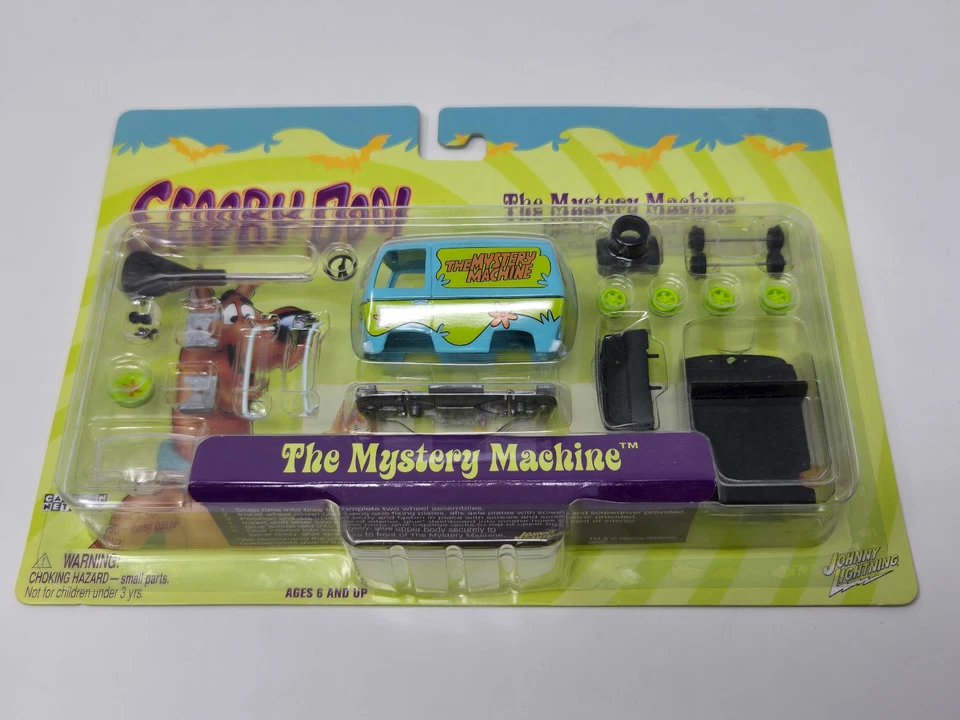 Mystery Machine Van Model Kit 2002 Diecast Scooby Doo Johnny Lightning 1 64