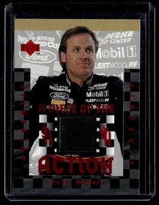 1997 Upper Deck Victory Circle Piece of the Action Rusty Wallace #FS4 A - Picture 1 of 2