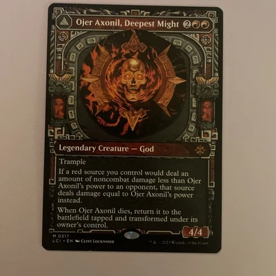 Ojer Axonil, Deepest Might (Showcase) The Lost Caverns of Ixalan Regular - Image 1 of 2