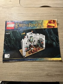 9474 Lego - Battle of Helm's Deep manual only #4 [#4 of 4]