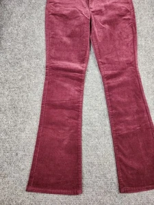 Kut From The Kloth Karen Baby Bootcut Corduroy Pants Women 2P Stretch Wine NWT - Picture 1 of 15