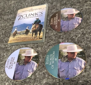 7 Clinics with Buck Brannaman Lessons 5, 6, & 7 (2012, 3-Disc DVD Set) - Imagen 1 de 2