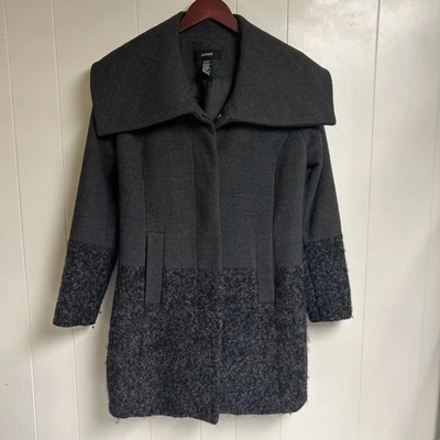 Chaqueta para mujer Alfani abrigo profesional guisante mezcla de lana abrigo oficina talla XS Foto 1 de 4