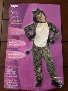 New! Disguise Toddler Sassy Snow Leopard Costume 1-2 - Picture 1 of 1