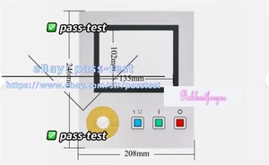 Membrane Film for B&R 4PP320.0653-K01 Plastic Front Overlay Foil YD#passtest - Picture 1 of 3
