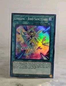 Yu-Gi-Oh! TCG: Lyrilusc - Bird Sanctuary LED8-EN040 - Super Rare - NM Condition - Picture 1 of 2