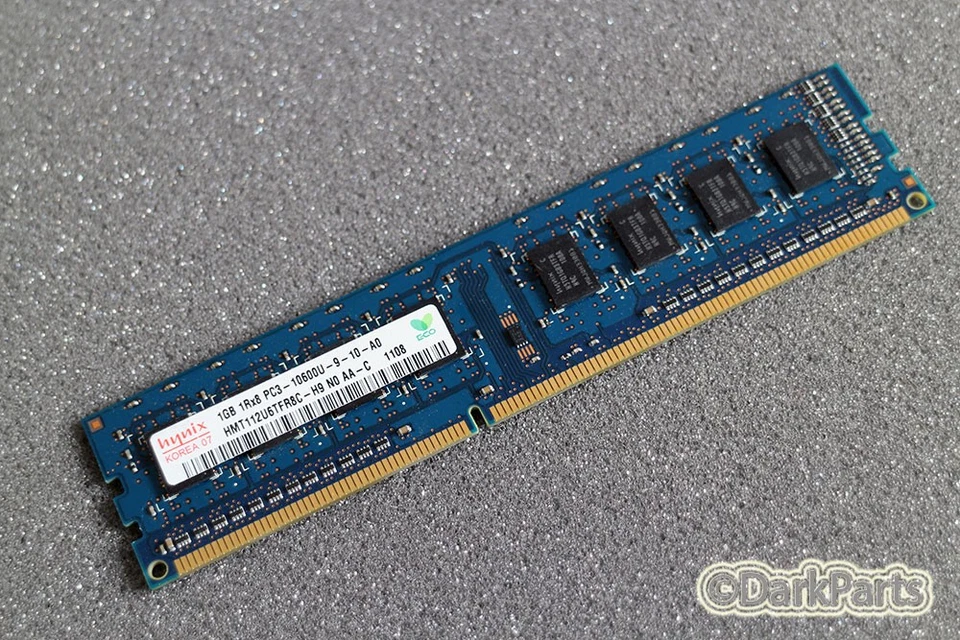 Hynix HMT112U6TFR8C-H9 PC3-10600U-9-10-A0 1GB Memory RAM DDR3-1333MHz - Image 1 of 1