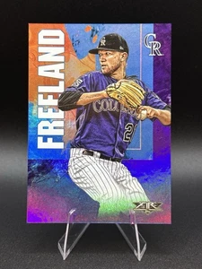 2019 Topps Fire - Kyle Freeland #171 Purple /99 - Colorado Rockies - Bild 1 von 6