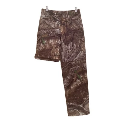 Magellan Outdoors RealTree Camouflage Hunting Pants Youth Large Water Wicking - Image 1 of 4