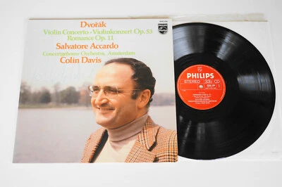 Signed Salvatore Accardo - Dvorak Violin Concerto: 1980 Holland Philips 9500 406 - Image 1 of 4