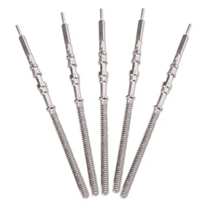 5Pcs Movement Watch Steel Stem Crown Kit Watch of Parts NH35 NH36 NH38 NH39 MoR6 - Picture 1 of 9
