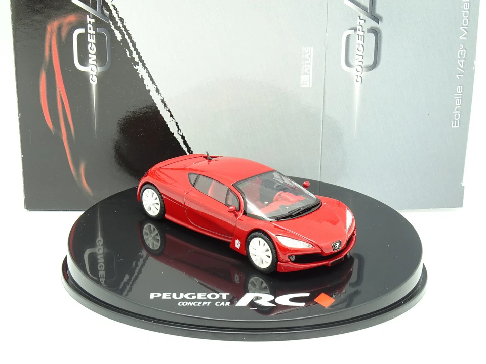Atlas 1/43 - Peugeot RC Quadretti Rosso - Immagine 1 di 1