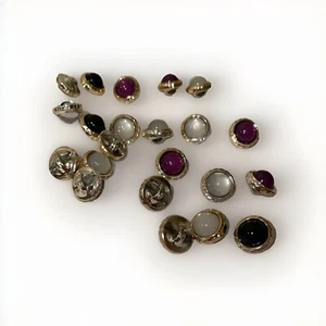 Pearls Gems Rhinestones Costume Jewelry Lot - Gems for Necklaces Rings Ect - Picture 1 of 6
