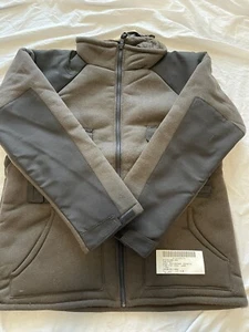 Traje de oso militar chaqueta de lana clima frío ECWCS marrón caza USGI GRANDE - Imagen 1 de 12