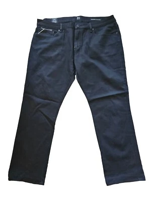 Pantalones de mezclilla negros rectos con hebilla edición limitada Cult of Individuality para hombre 40x29 Greaser Foto 1 de 4