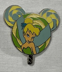 HKDL Lollipop Mystery Tin Collection Tinker Bell Disney Pin 121085 - Imagen 1 de 3