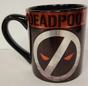 DEADPOOL Marvel Ceramic Black Mug, NWT - Picture 1 of 6