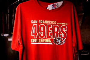 San Francisco 49ers Football Shirt #13 BROCK PURDY MEN LARGE NEW NFL Super Bowl - Picture 1 of 5