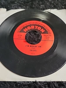 THE MONTELLS / EVIL 7" You Can't Make Me / I'm Moving On' Back from Garage Punk - Bild 1 von 2