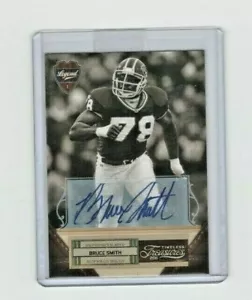 2011 Panini Timeless Treasures Bruce Smith Autograph Card #05/25 Buffalo Bills - Picture 1 of 2