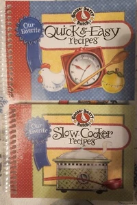 Set Of 2 Sealed Gooseberry Patch Our Favorite SlowCooker & Quick & Easy Recipes - Picture 1 of 2